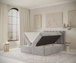 Boxspringbett Sansa Grau - Breite: 140 cm