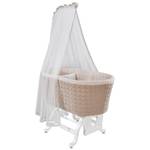 Berceau pour bébé Anne Blanc - Bois manufacturé - 63 x 161 x 100 cm