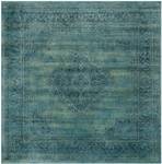 Teppich Olivia Blau - Multicolor - 185 x 180 cm