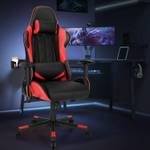 360˚ Gaming Stuhl Rot - Kunstleder - 68 x 135 x 71 cm