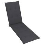 Chaise longue Anthracite