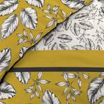 Housse de couette + 2 taies d'oreiller M Jaune - Textile - 240 x 1 x 220 cm