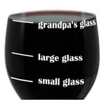 Glass Grandpas Gravur-Weinglas XL