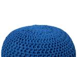 Pouf CONRAD Blau - Marineblau - 50 x 35 x 50 cm