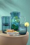 Wasserkrug Adia Blau - Glas - 10 x 20 x 10 cm