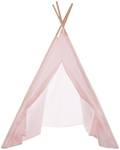 Zelt INDIAN TIPI Pink - Textil - 120 x 160 x 120 cm