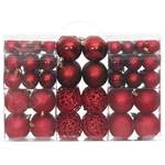 Boules de noël (lot de 100) 295555 Rouge rubis