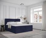 Boxspringbett Tribeca Blau - Breite: 200 cm