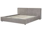 Doppelbett LINARDS Grau - Breite: 230 cm