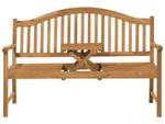 Banc HILO Marron - Bois massif - 150 x 102 x 54 cm