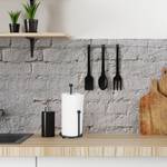 Küchenrollenhalter stehend Landhausstil Grün - Metall - Kunststoff - 16 x 33 x 16 cm