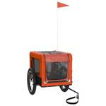 Fahrradanhänger Hund 3028772-1 Orange - 123 x 66 x 63 cm