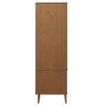 Kleiderschrank V679 Braun - Massivholz - 55 x 175 x 90 cm