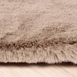 Hochflor Teppich Comfy Taupe - 80 x 150 cm