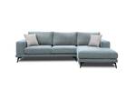 4-Sitzer Ecksofa, Mediolane Mint - Ecke davorstehend rechts - Longchair davorstehend rechts