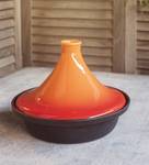 Tajine 15097 Orange - Naturfaser - 2 x 18 x 25 cm