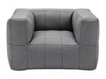 Fauteuil de jardin LIVAI Gris - Textile - 80 x 64 x 100 cm