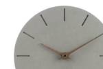 Horloge murale design THE ABSTRACT. Gris - Bois manufacturé - 29 x 29 x 1 cm