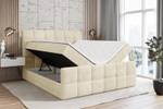 Boxspringbett BRUGO-Z Beige - Breite: 180 cm - H4