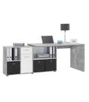 Bureau d'Angle Modulable Lex Blanc