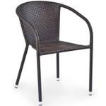 Gartenstuhl MAGO Braun - Rattan - 78 x 57 x 57 cm