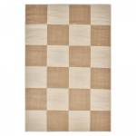 Tapis salon LUNKIN 5 Beige - Matière plastique - 120 x 11 x 160 cm