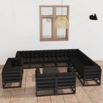 Garten-Lounge-Set (13-teilig) 3009713-2 Anthrazit - Schwarz