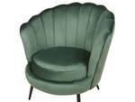 Fauteuil coin lecture LOVIKKA Noir - Vert