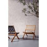 Chaise de jardin Ipanema Noir - Bois massif - 78 x 73 x 60 cm