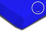2 Spannbettlaken Jersey blau 140x200 cm Blau - Textil - 140 x 25 x 200 cm