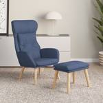 Relaxsessel mit Hocker 3012685-2 Blau