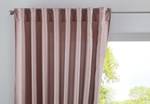 Vorhange Cationic Seidenmatt Landhaus Taupe - 140 x 225 cm