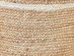 Bad-Kleinaufbewahrung ZHOB 3-tlg Beige - Blau - Naturfaser - 35 x 35 x 35 cm