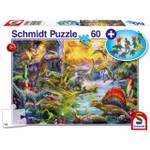 Puzzle Dinosaurier  inklusive Figuren Papier - 20 x 4 x 28 cm