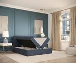 Boxspringbett Skyfall Blau - Breite: 160 cm