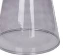 Table d'appoint LAGUNA Gris - Verre - 37 x 43 x 37 cm