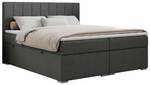 Boxspringbett ALLY Breite: 120 cm - H3 - Textil