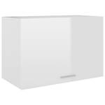 Armoire suspendue 3016496-6 Blanc brillant - Blanc - 60 x 40 cm