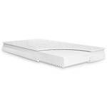 Matelas Life Basic Blanc - Fibres naturelles - 90 x 10 x 200 cm