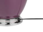 Lampe de table BRENTA Mauve - Blanc