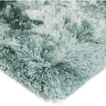 Handgetufteter Shaggy-Teppich  SPLASH Blau - 120 x 170 cm