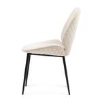 Chaise Mr. Beekman Dining Chair Bouclé Blanc - Textile - 50 x 91 x 64 cm