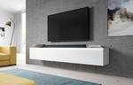 FURNIX meuble tv BARGO sans LED Blanc