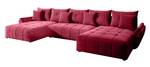 Ecksofa Calvani U Monolith 59 Rot