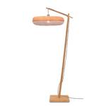 Lampadaire Palawan F/AD/N/6015/WN Marron - Blanc - 77 x 176 x 77 cm