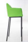 Tabouret de bar Damaso Vert - Noir