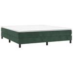 Boxspringbett 3017513-5 Dunkelgrün - 160 x 25 cm