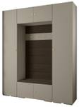 Garderobe Inova 2 Z13 Braun - Gold - Grau - Gold