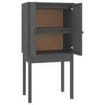 Highboard DE9797 Grau - Massivholz - 40 x 120 x 60 cm