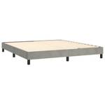 Boxspringbett 3017290-4 Hellgrau - Breite: 160 cm